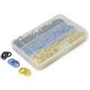 Best divers AB0490 Kit DIN, O-Ring DIN, Confezione 300 Pezzi, Compatibili: Mares 100, Cressi 100, Scuba 100