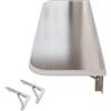 Generic XJBTBA Tavolo Pieghevole da Parete in Acciaio Inossidabile Tavolo da Parete salvaspazio per Piccoli spazi (80x40 cm/32x16 Pollici) Scrivania Elegante e Pieghevole Perfetta per la casa o L'Ufficio