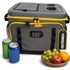 CAT ERPILLAR - Borsa termica portatile, 39 litri, grande volume, per cantiere, campeggio, spiaggia