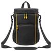 Baoblaze Sports Ball Carrier Borsa Tennis Pickleball Portapalline Sacca Sportiva Tracolla in Poliestere con Spallaccio Regolabile Fondo Antiscivolo Tasche