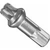 DT Swiss Prolock Pro Head Squorx - Tettarelle in ottone, 2 x 15 mm, confezione da 100, colore: Argento