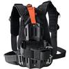 rockible Imbracatura Subacquea Porta Bombola Scuba con Piastra Rigida Imbrago con Spallacci Imbottiti Cintura in Nylon E Anelli D a Clip Struttura in Acciaio, Adatto Per 8/11.1/12L Diametro 184mm