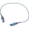 DEARMAMY Cavo per Scherma Blu con Isolamento in PVC e Filo di Rame, Design a Spina Rapida, Connettore per Maschera da Scherma Resistente e Leggero per Allenamento e Competizione
