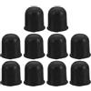 Abaodam 10 Pezzi Accessori per Pattini a Rotelle in Plastica Nera Montaggio Facile e Uso Versatile, Ricambi per Roller Skate Adatti e Ragazzi