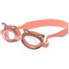 jojofuny Occhialini da Nuoto Design con Coniglio Rosa con Atmosfera Estiva Cinturino Regolabile e Riduce la Pressione Viso, per Parchi Acquatici e Attività All'aperto
