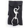 Ronyme Gancio Subacqueo per Gav con Cavo 109cm E Sacca Custodia 16x9cm Moschettone Robusto Acciaio 316 E Fissaggio su Imbracatura 5cm Adatto a Immersioni, Black