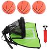 ARTIBETTER Canestro da Basket per Trampolino con Design Versatile, Tessuto Oxford e Rete Pe, Facile Installazione e Rimozione, per Giardino e Uso Interno, Completo di Pompa e Corde Angolari