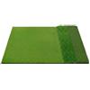 Fzaqwen Golf Training Pad Tappetino Allenamento Golf Materassino Pratica con Sintetica PP Antiscivolo Altezze Simulate E Fori per Tee Adatto per Giardino, 120-150cm, Tre+Erbe