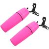 VALICLUD 2 Pezzi Dry Box Galleggiante, Marine Dry Box in Plastica Rosa, Chiusura Stagna ad Accesso Rapido, per Surf e Canoa, Contenitore per Immersioni e Snorkeling