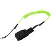 ULTECHNOVO Guinzaglio di Sicurezza per Paddle Board, Leash Coiled SUP, TPU, Comfort Fit, Resistente ai Raggi UV, Verde Chiaro, per Caviglia e Tavola da Paddle, per Laghi e Sport Acquatici