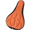 Folpus Seat Cover Coprisella Bici Imbottito Coprisella Bicicletta Coprisella Mountain Bike Fodera Sella Profilo Ergonomico per Seduta Stabile Spugna, Arancione