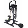 predolo Home Fitness Multifunzione Stepper Twist Piattaforma Rotante con Bande Elastiche per Addome Glutei E Cosce Movimento a Basso Impatto Materiale Metallo