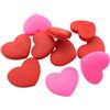 HEANUJJ 10 Pezzi Ammortizzatore Antivibrazione per Racchetta da Tennis in Silicone a Forma di Cuore Prestazioni Elastiche e Facile Installazione per Partite di Tennis