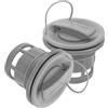 Mikikit 2 Pezzi Valvola Aria per Kayak Gonfiabile in Plastico, Compatta e Portatile, Adattatore per Pompa, Accessorio per Stand-up Paddleboard e Barche Gonfiabili