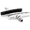 XLC BS-V02 Cartridge V-Brake - Pastiglie freno 2019, colore: nero/argento