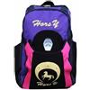 Generic Zaino Equestre Borsa Casco Cavallo Borsa Stivali Cavallo Zaino Equitazione Zaino Sportivo con Pannello Schiena Traspirante E Scomparti Organizzati in