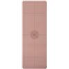 harayaa Fitness Exercise Pad Tappetino Palestra Tappeto Allenamento Materassino con Indicazioni Posizionali per Adatto a Equilibrio Stretching Profondo, Marrone Chiaro, Doppia Linea