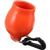 BESPORTBLE Copri Boccaglio e Fibbia a Sgancio Rapido in PVC Regolatore Subacqueo Arancione Leggero con Protezione per Immersioni e Snorkeling