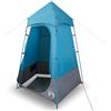 GPUTYGHN Tenda per WC blu, da campeggio, in poliestere impermeabile con rivestimento in PU, posto privato per bagno, doccia, spogliatoio, con apertura di ventilazione e borsa portaoggetti