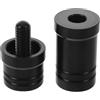 ifundom Protezione Giunto Stecca da Biliardo Tappo Giunto Stecca Pool Plastica Nera Resistente e Billiard Cue per Sala Giochi e Casa Accessorio per Appassionati e Professionisti