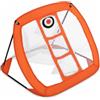 Generic Rete da Chipping da Golf Rete Bersaglio da Golf Rete Allenamento da Golf Bersaglio Chipping a Tre Tasche Precisione Nel Pitching Antistrappo E Telaio, Arancione