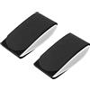 Generic Tracolla per Snowboard Comodo Supporto con Gancio e per Tavole da Sci e Bastoncini Rosso 46 * 5,5 Cm 2 Pezzi (BLACK)
