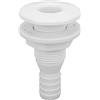 Kukyller Raccordo Passante per Scafo per Barca Connettore Passante per Scafo Raccordo per Tubo Flessibile in plastica Accessorio per Uscita di Scarico per Barche, Yacht,