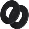 GORGECRAFT 2 Rotolo da 10 m di Stecche Rivestite in Poliestere Nero da 7mm Cucibili A Bassa Densità Corsetti e Reggiseni Cucito in Poliestere Abiti da Sposa Abiti da Sera Lingerie e Cappelli.