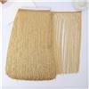 BrightGlow 1 Yard Bordatura con Nappe 50 cm Larghezza, Bordo in Nappe di Poliestere, Frange Danzanti, Frangiatura per Cucire, Bordo per Costumi, Nappe Decorative per Abbigliamento, Artigianato, Oro