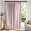 Deconovo Tende Oscuranti per Interni con Fettuccia, 1 Pannello, 280x175 cm | 3 Modi di Montaggio, Termiche Isolanti, Tessuto Morbido per Camera e Soggiorno, Certificato OEKO-TEX, Rosa Cipria