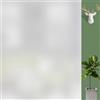 DARUITE Pellicola per Vetri Finestre 60x200cm, Opaca Satinata Pellicola Adesiva per Vetri Decorativa Autoadesive Elettrostatica Anti-UV Pellicola Privacy Finestre per Camera, Cucina, Ufficio