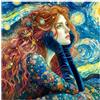 Bowetile Diamond Painting Kit Completo Ragazza del Cielo Stellato,Pittura Diamante Halloween Skull Fai da Te per Adulti , Principianti con Strass Ricamo a Punto Croce, Decorazione Casa e Pareti30x30cm