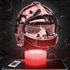 Lampephoto.fr - Lampada Casco Vigile del Fuoco Luce Notturna 3D | Prodotto in Francia, base a scelta, luminosità regolabile, batteria/USB, regalo per vigili del fuoco