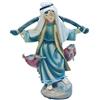Christmas Decoration Personaggio Presepe Pastore con Anfore In Spalla Statuetta in Resina 15 cm