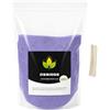Ossidde Sabbia per candele con stoppini,granuli di cera,candele fai da te,500 g,perline di cera per candele + 20 stoppini per candele