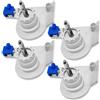 BlesConi Maniglia a rullo per Ecovacs T90 Pro per Omni X12 PRO / X9S Pro per Omni Vacuum parti di ricambio (4 pezzi)