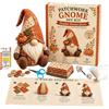 Generic Kit patchwork fai da te con animali - Crea i tuoi adorabili animali, kit patchwork fai da te con gnomo natalizio, progetti di cucito 3D per adulti e principianti, decorazione per la casa e regali per