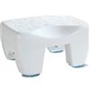 Wenko Sgabello per vasca da bagno Secura - Piedini antiscivolo - Bianco