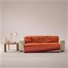 Bassetti Granfoulard Telo Arredo Copridivano, per Divano in Cotone, Copritutto, Vari Usi (Copriletto, Picnic, Tenda, Copritavolo) CM 180x270 (VARIGOTTI ORANGE)
