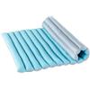 Generico Materasso Antidecubito per Anziani, Materasso a Pressione Alternata, Comodo Cuscino per Sedia a Rotelle, Materasso Anti-Ulcera per Persone Disabili Costrette a Letto,Blu,60×70cm