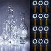 Vicloon Luce Bottiglia,12 Pezzi Luci per Bottiglie 2 M 20 Micro LEDs Bianco Fredda Luci Led a Batteria,Lampada a fili di rame, Decorazione per Bottiglie, Festa,DIY