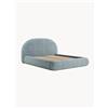 Maison De Rêve Letto imbottito fatto a mano con contenitore Maumere - Blu