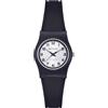 Miykon Orologio da infermiera da donna, piccolo, nero, facile da leggere, in resina leggera e antiurto, lancette e lancetta dei secondi luminosi, al quarzo giapponese con durata della batteria di 4