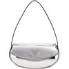 GUESS Arnela Shoulder Satchel Silver