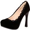Asterisco Scarpe Donna Senza Chiusura Tacco a Spillo Punta Rotonda Quotidiana Scarpe 260170, Numero 32-49