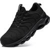 LARNMERN Scarpe Antinfortunistiche Uomo Donna Scarpe da Lavoro