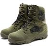 Lilychan LiliChan Uomo Tactical Boots Delta zip laterale scarpe Militare Lavoro 8 pollici Army