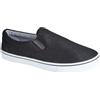 Urban Jacks Espadrillas da uomo in tela a rete, con lacci, casual, basse, taglie dalla 40 alla 44, Nero e bianco, 42 2/3 EU