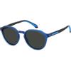 Carrera POLAROID, GAFAS DE SOL, PLD 2170/S/X, MATTE BLUE, 52, (MAN)