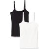 Amazon Essentials Donna Canotta Adatta per maternità E Allattamento con Spallini Regolabili E Reggiseno Integrato